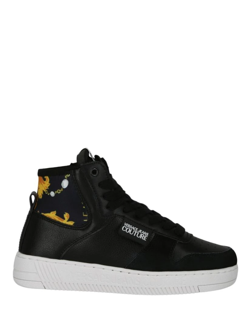 Versace Jeans Meyssa Baroque High-Top Sneakers 1