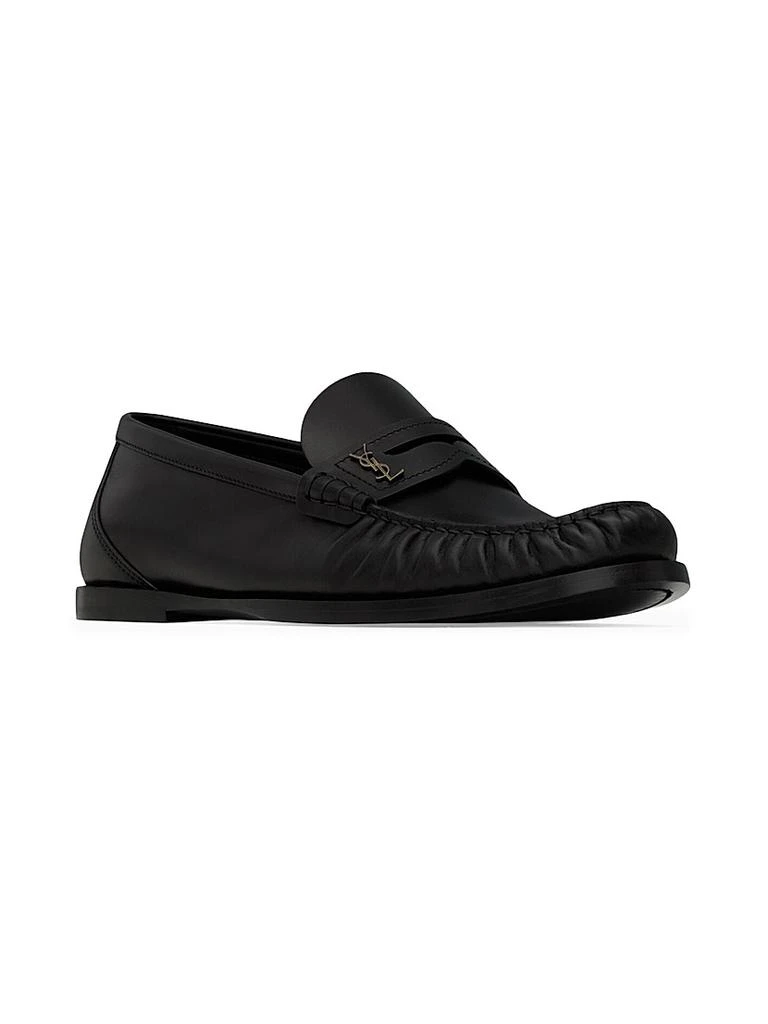 Yves Saint Laurent Men's Laurent Loafers in Smooth Leather 2
