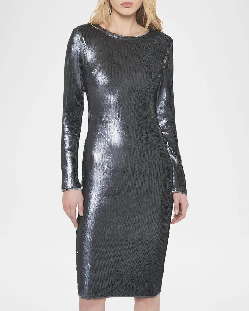 AS by DF Lullaby Sequined Satin Dress 4