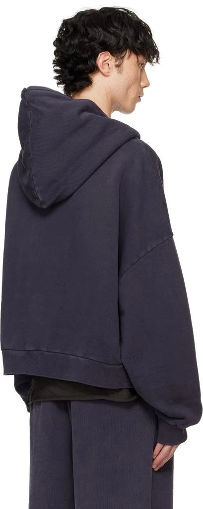 Entire Studios Navy Eternal Zip Hoodie 3