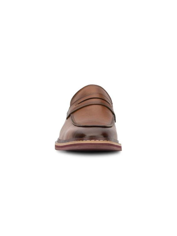 Vintage Foundry Leather Penny Loafers 3