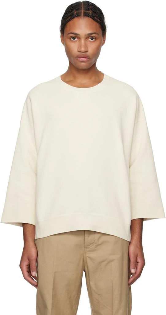 VisVim Off-White Jumbo Sweat 3/4 Sweatshirt 1