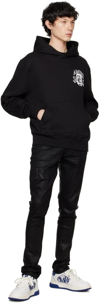 AMIRI Black Lion Outline Hoodie 4