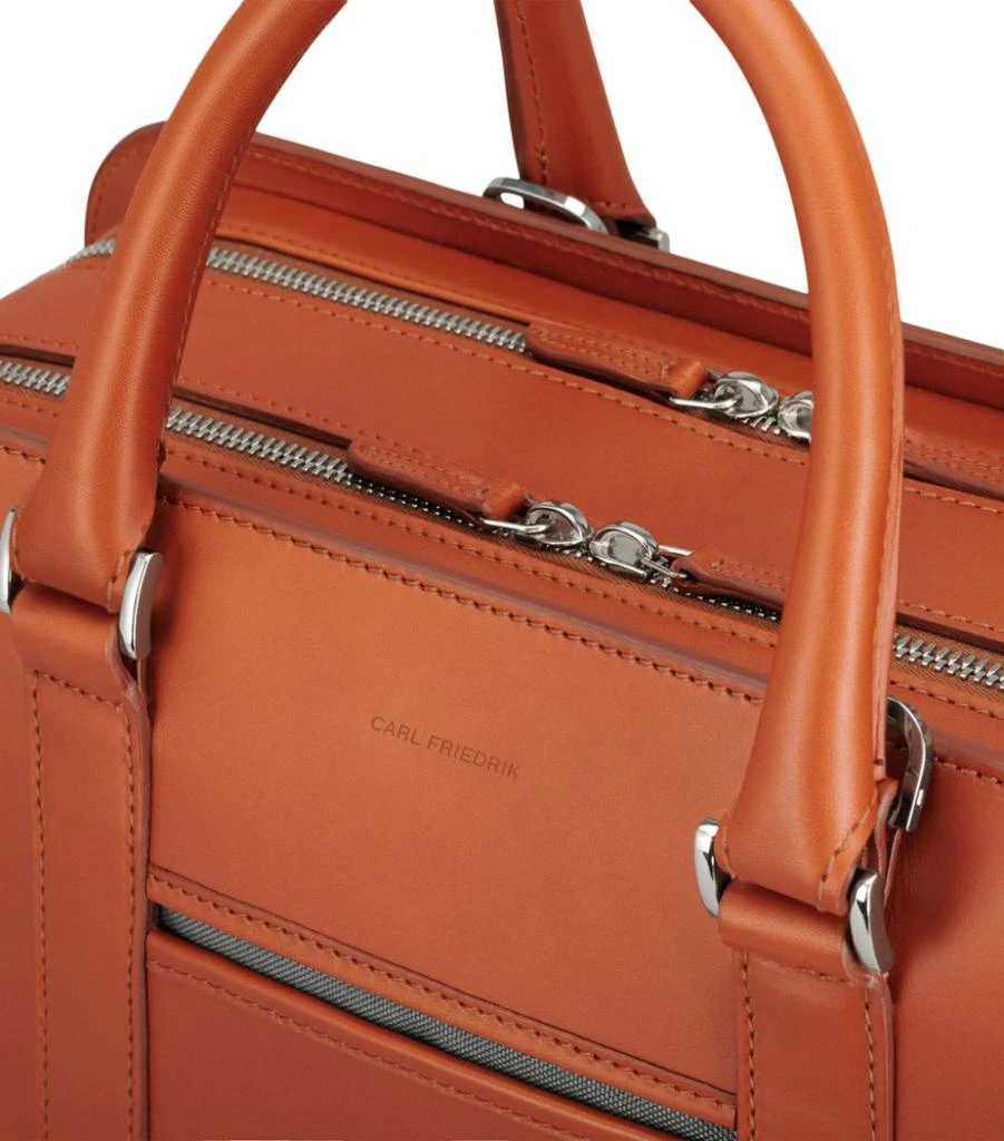 Carl Friedrik Leather Palissy Double Briefcase 5