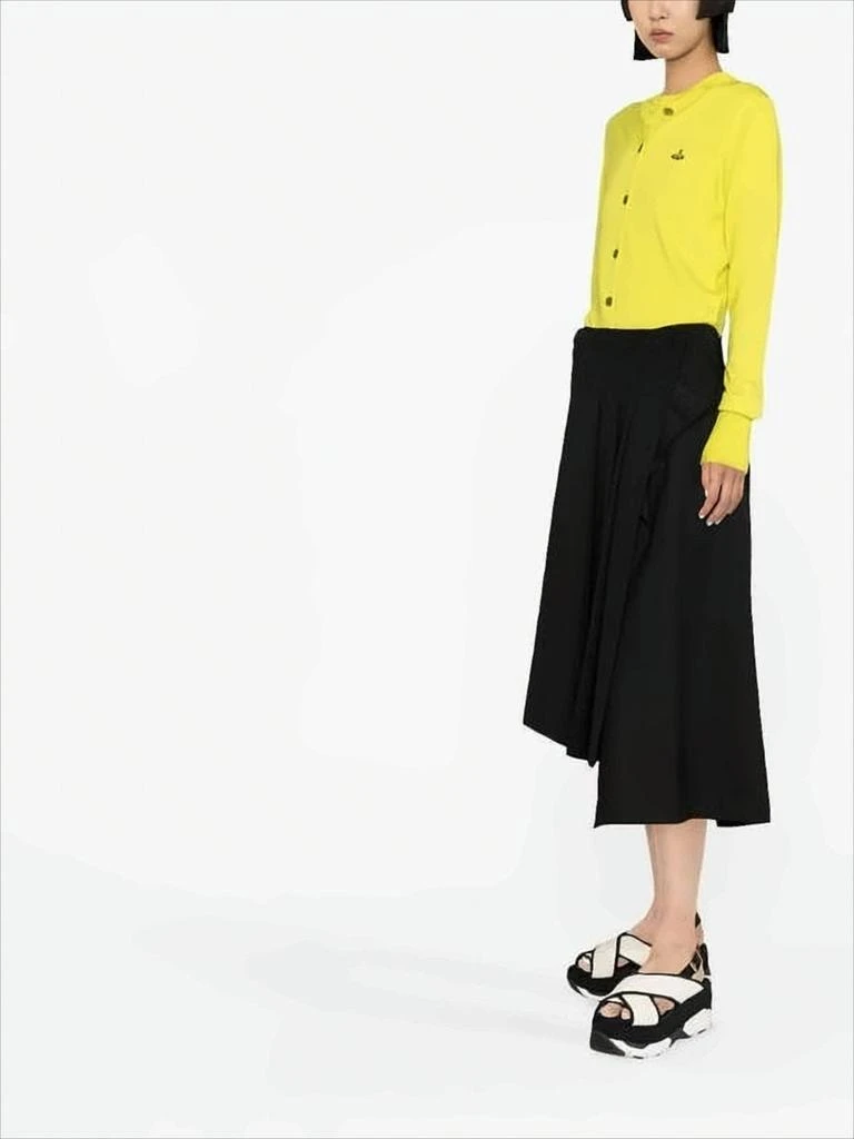 Vivienne Westwood Lightweight Round Neck Cardigan with Button-Down Front 4