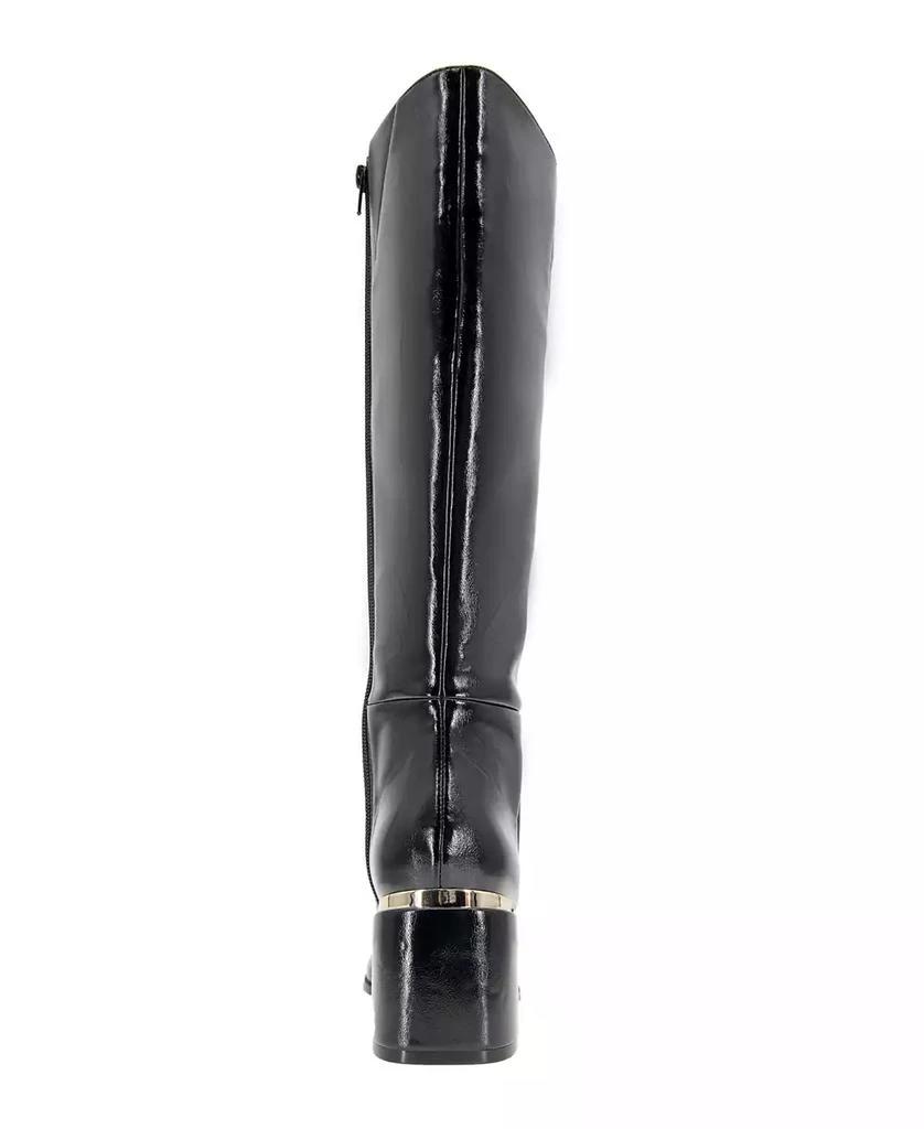 BCBG Women's Seena Block Heel Square Toe Tall Boots 3