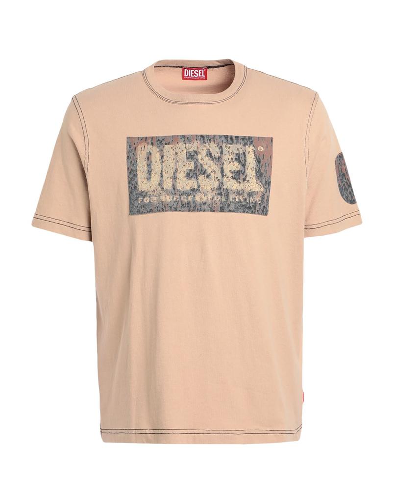 Diesel WHITE COTTON T-MIEGOR-K77 T-SHIRT - T-Shirts