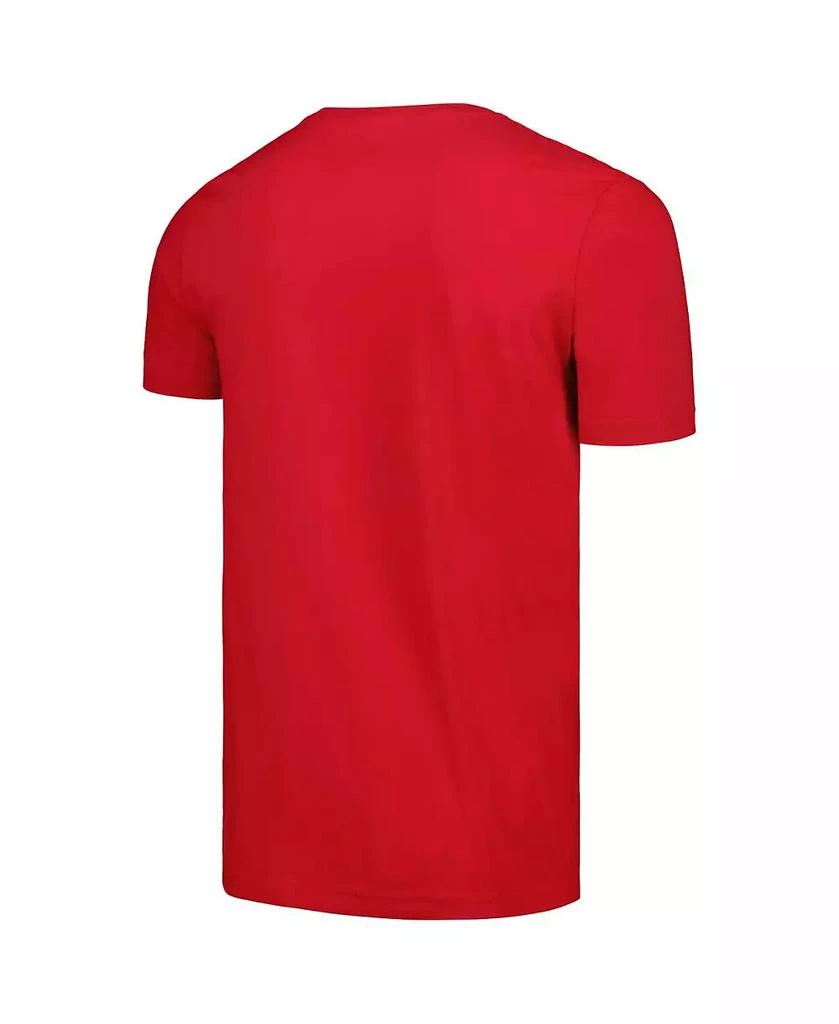 New Era Men's Red Kansas City Chiefs Camo Logo T-Shirt 3