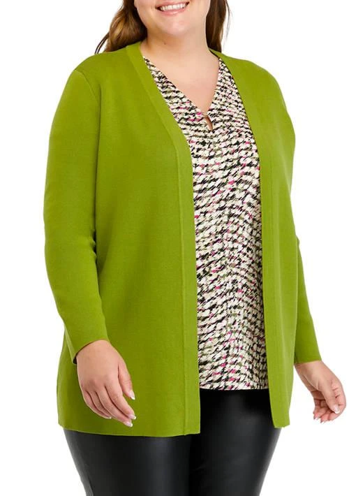 Klein Plus Size Newport Kissing Front Cardigan – On Sale Now with