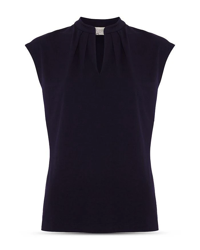 HOBBS LONDON Maeve Mandarin Collar Top 4