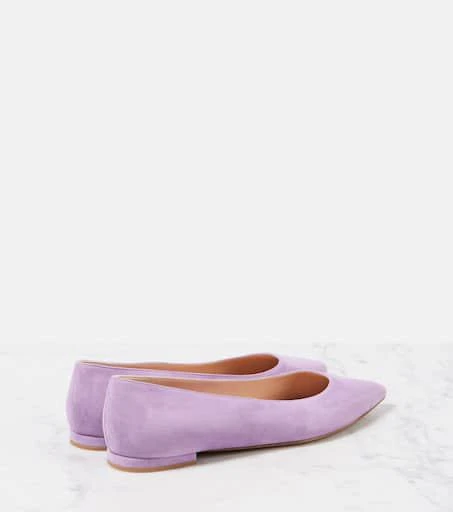 Gianvito Rossi Gianvito suede ballet flats 2