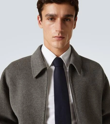 Thom Sweeney Wool and cashmere tie 3
