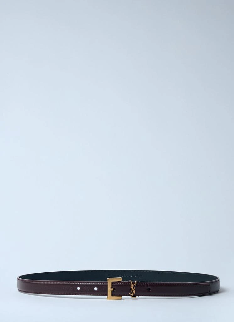 Yves Saint Laurent Cassandre Thin Belt 3