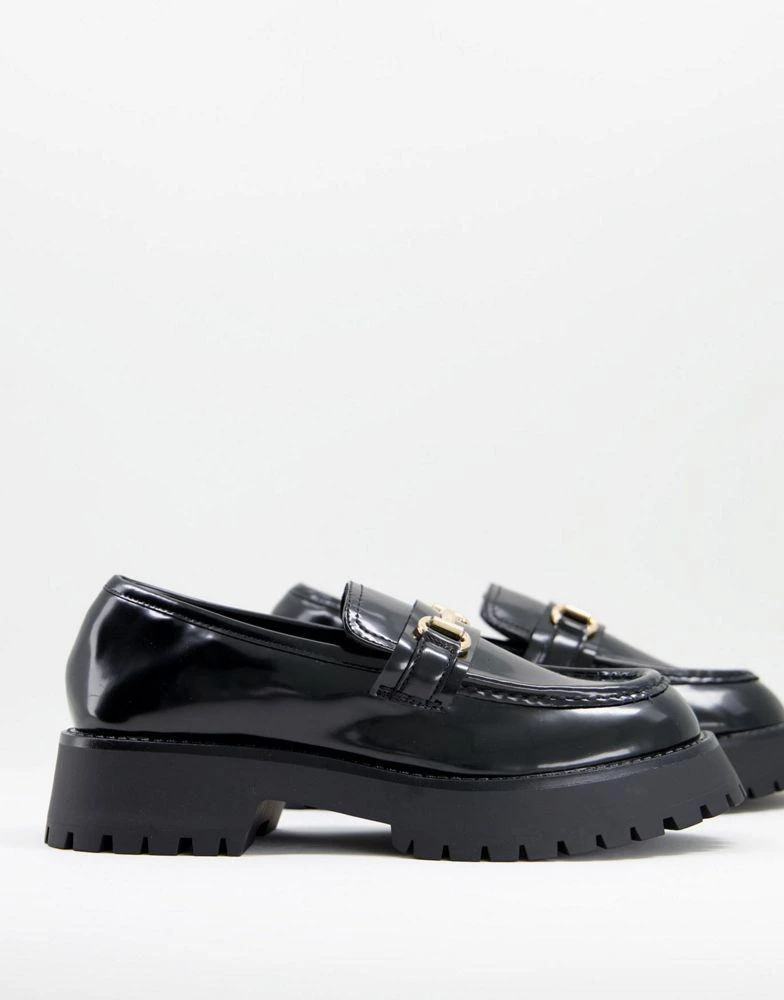 ASOS ASOS DESIGN Monster chunky loafers in black 1