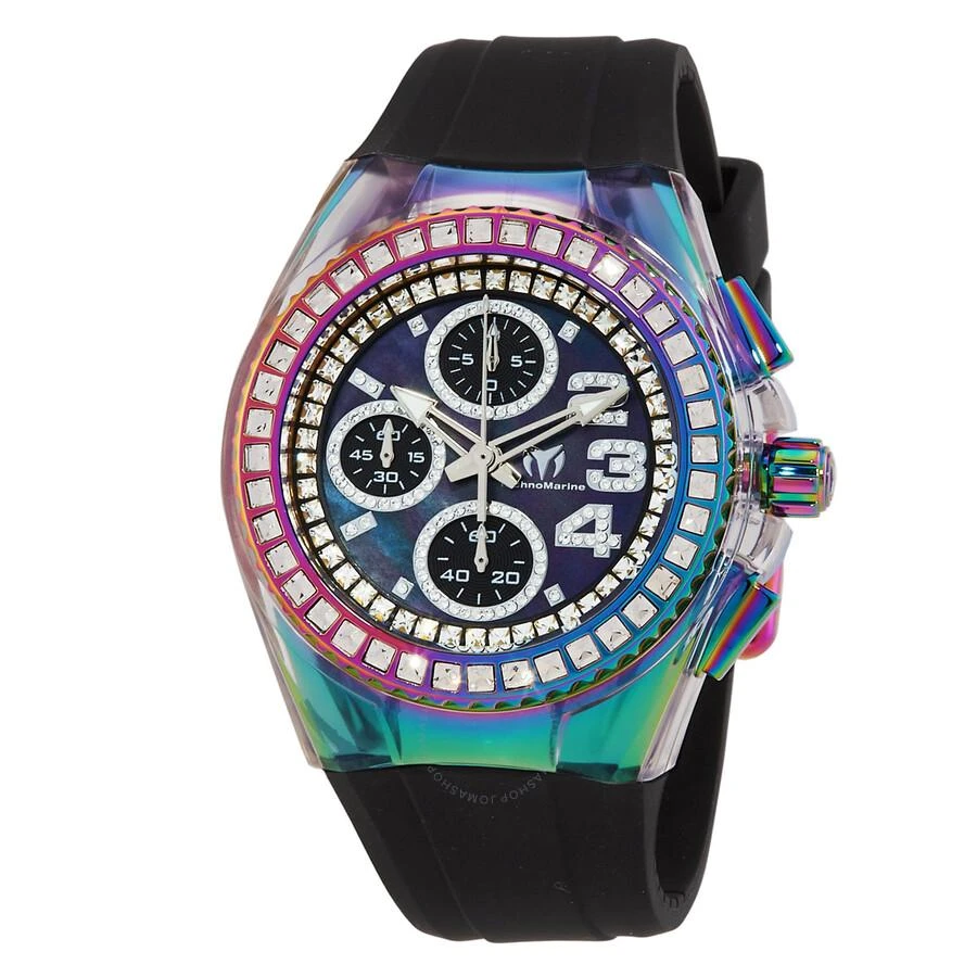 Shop Cruise Star Chronograph Quartz Crystal Black Dial Ladies