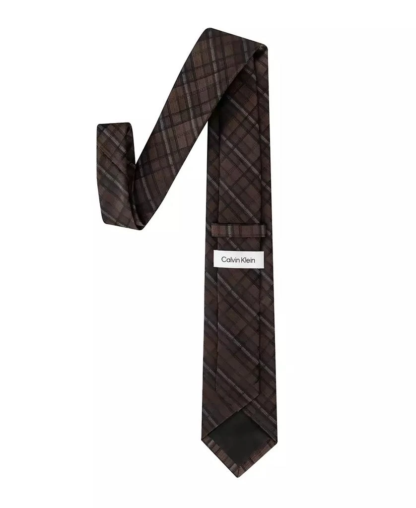 Calvin Klein Men's Addison Plaid Tie 5