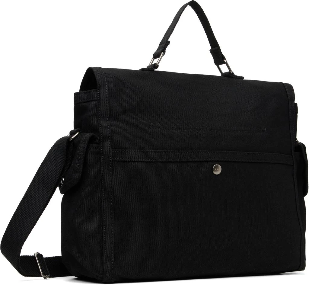 A.P.C. Black Recuperation Satchel 3