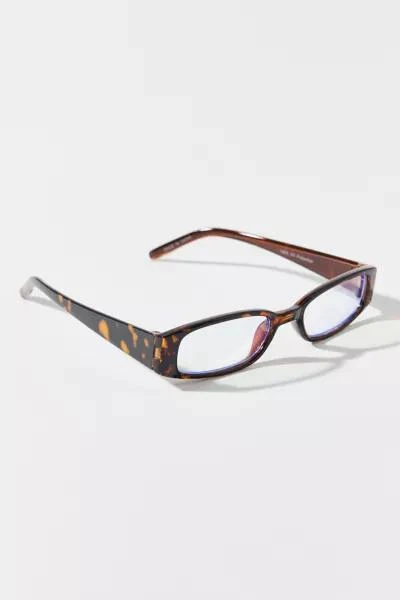Urban Outfitters Sabrina Plastic Slim Blue Light Glasses 1
