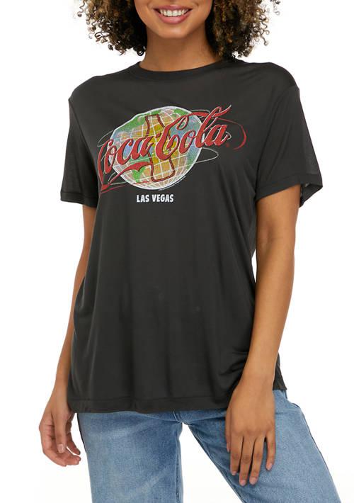 Junk Food Food Short Sleeve Coca Cola Las Vegas T Shirt