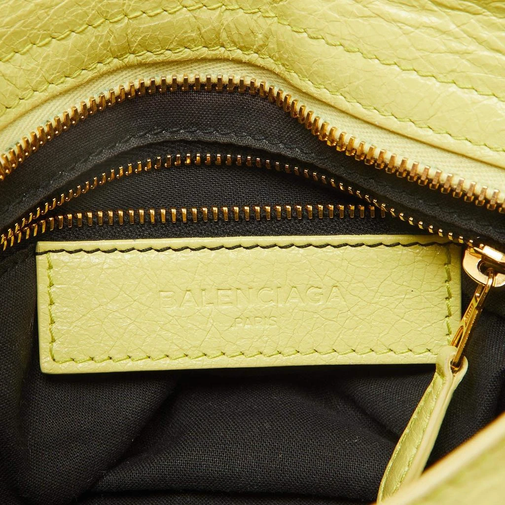 Balenciaga Balenciaga Yellow Leather Mini Classic City Bag 10