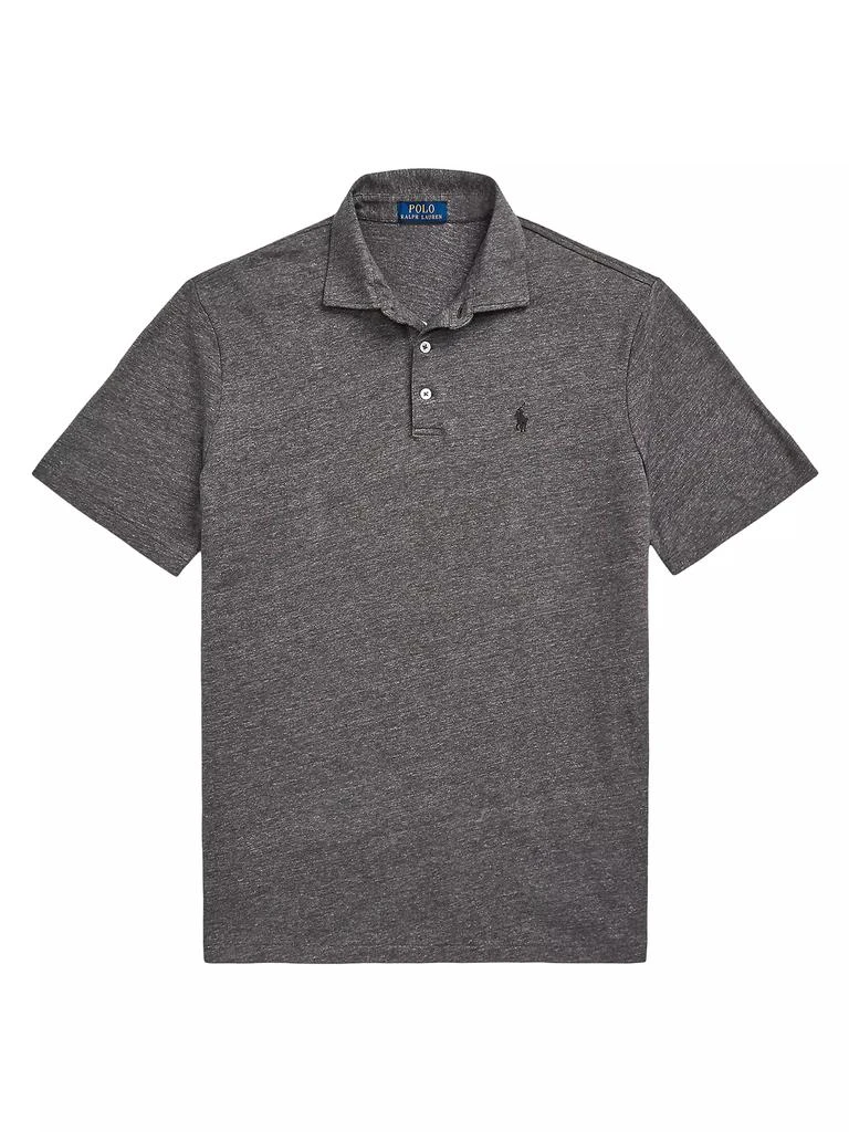 Ralph Lauren Cotton & Linen-Blend Polo Shirt 1