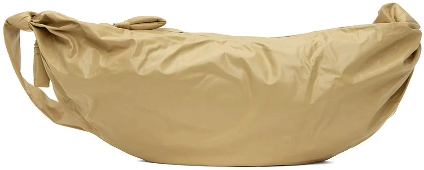 LEMAIRE Beige Large Soft Croissant Bag 1