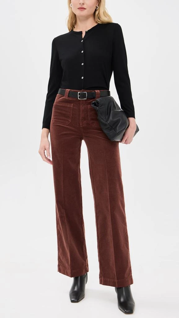 Paige Corduroy Sasha 32" Pants with Patch Pocket 4