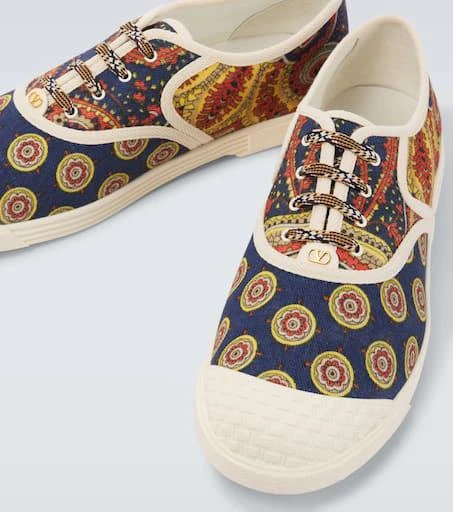 Valentino Bay By Bay VLogo denim sneakers 3