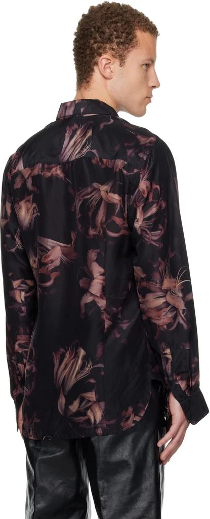 Dries Van Noten Black Nerine All-Over Print Shirt 3
