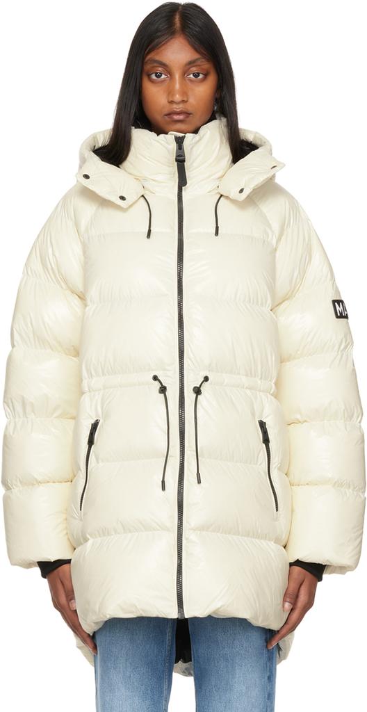 MACKAGE SSENSE Exclusive White Karsyn Down Jacket