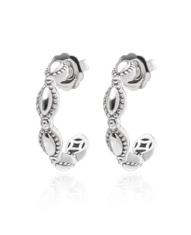 Charles Krypell Charles Krypell Firefly Sterling Silver and 14K White Gold Women's Earrings 1-6964-FFS 1