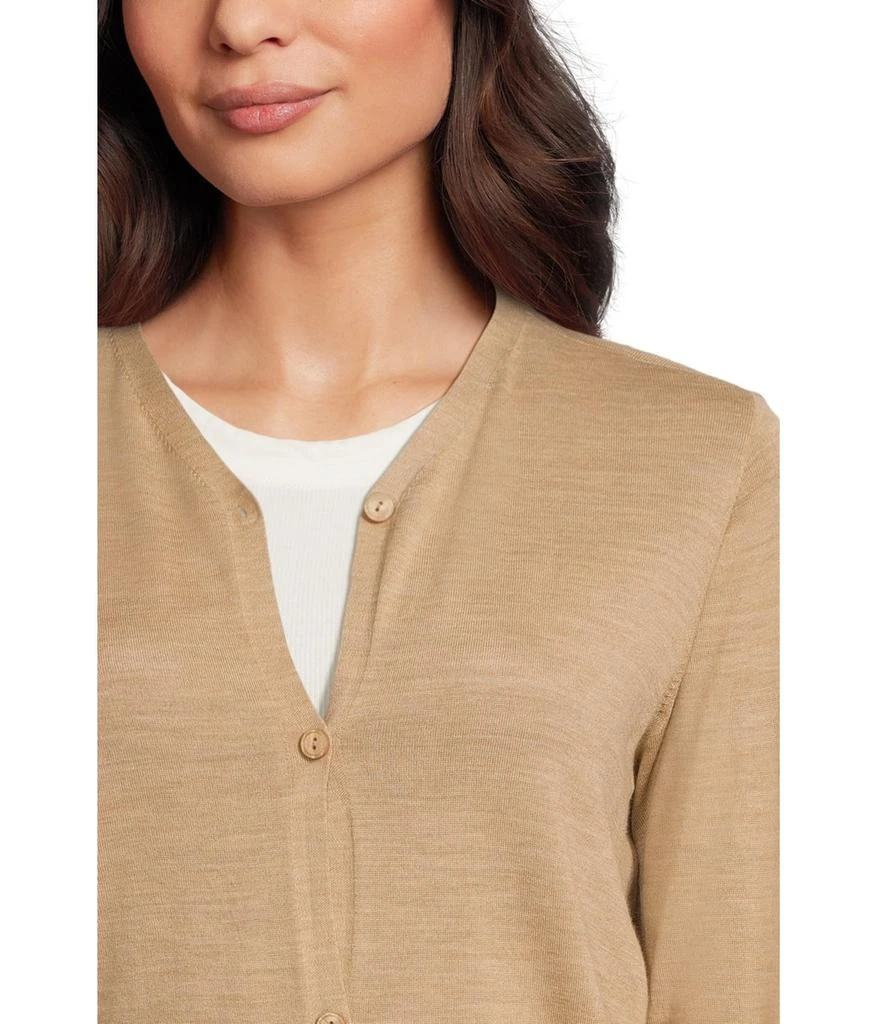 Eileen Fisher Super Fine Merino V-neck Cardigan 4