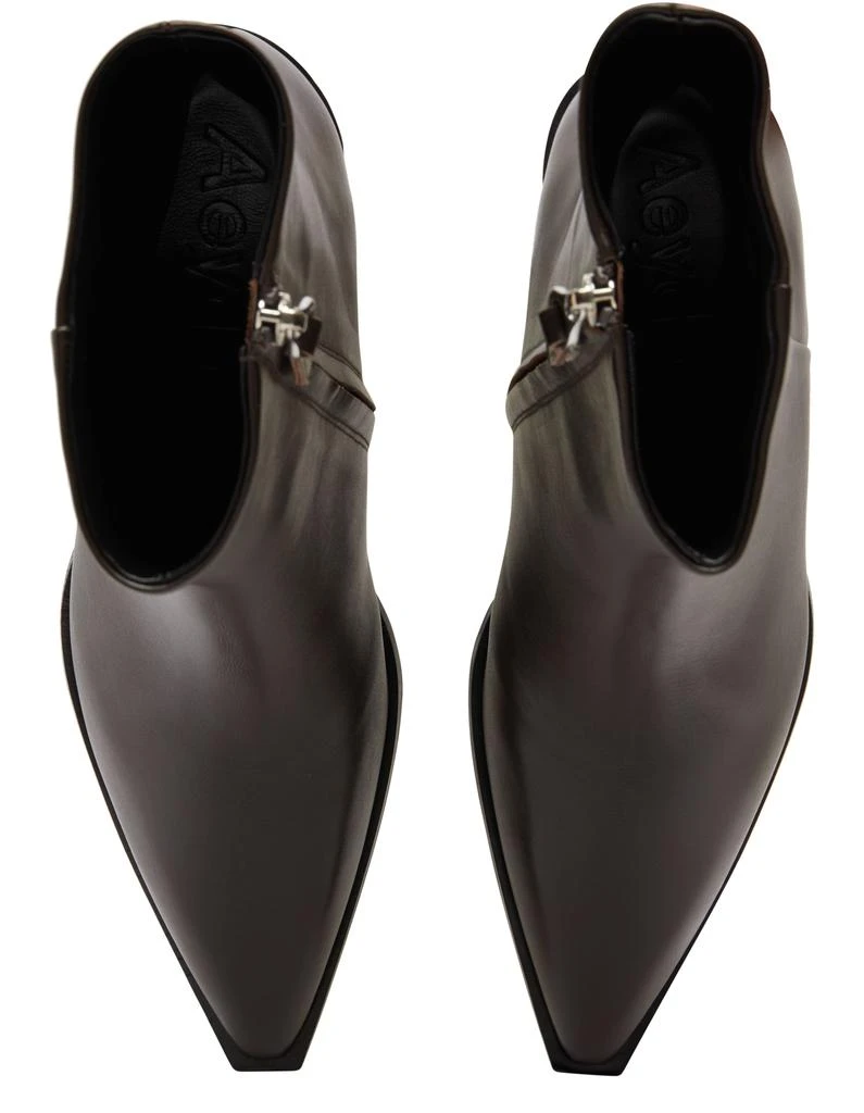 AEYDE Kara calf leather ankle boots 5