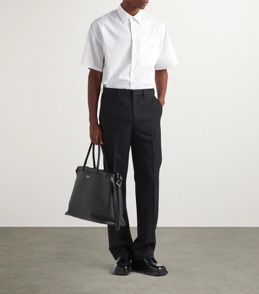 Prada Cotton Short-Sleeve Shirt 2