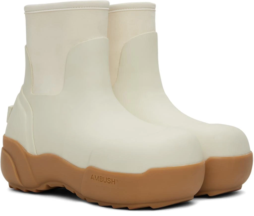 Ambush White Rubber Boots 4