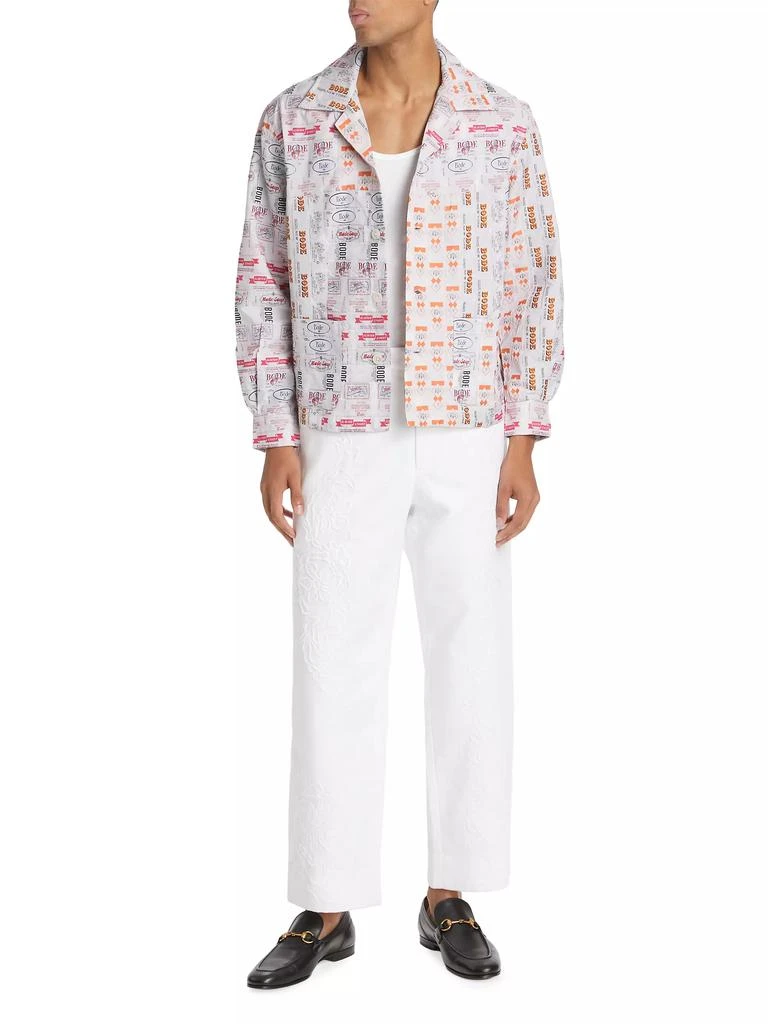 BODE Clinton Street Label Overshirt 2
