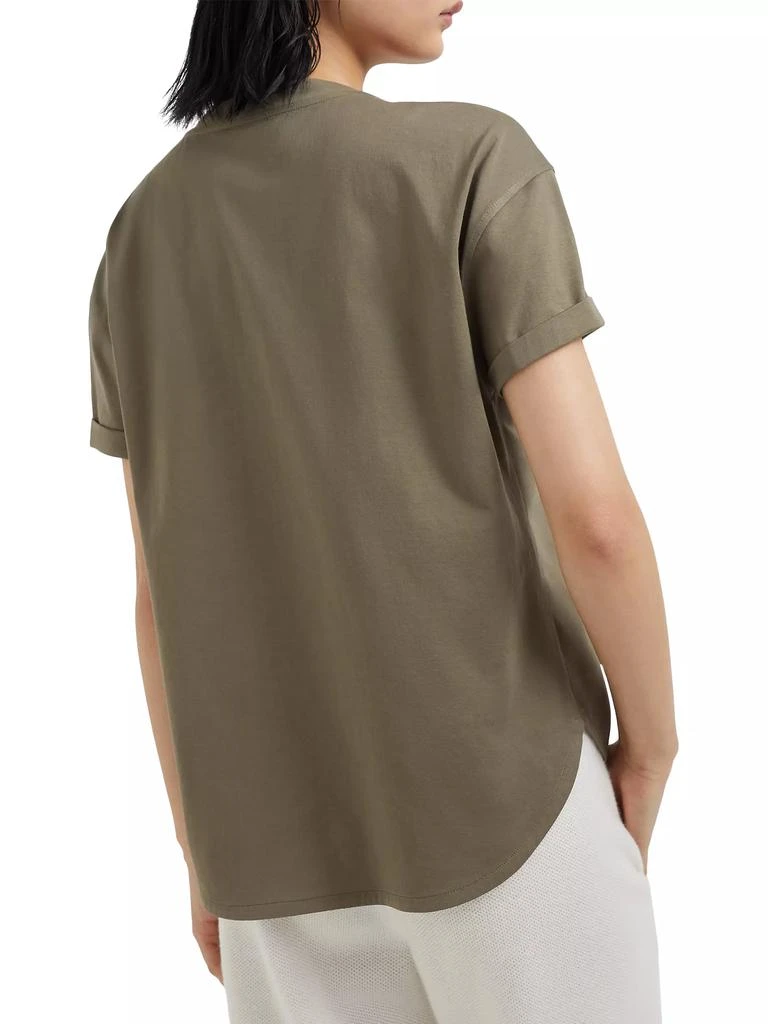 Brunello Cucinelli Cotton Jersey T-Shirt 3