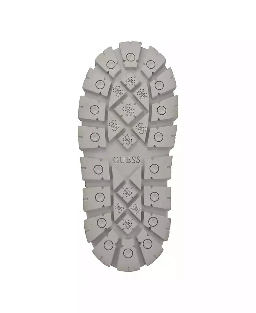 GUESS Women's Unique Round Toe Lug Sole Cold Weather Puffy Winter Booties 5