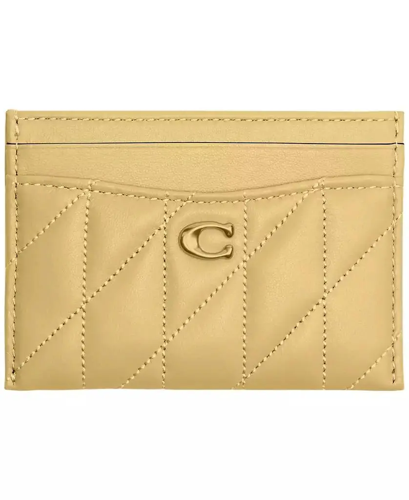 Coach Essential Quilted Pillow Leather Card Case