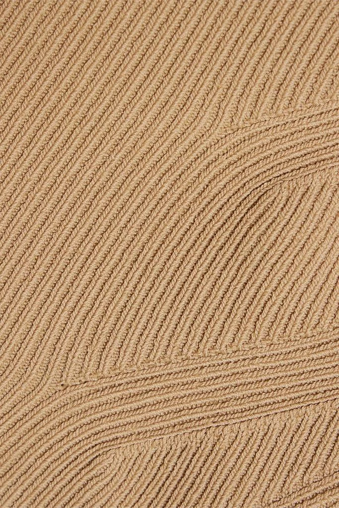 Dion Lee Strapless ribbed-knit top 4