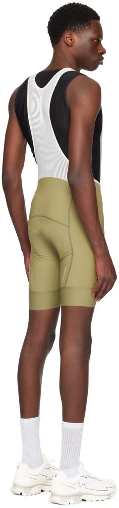 MAAP Off-White & Khaki Team Bib Evo Shorts 3