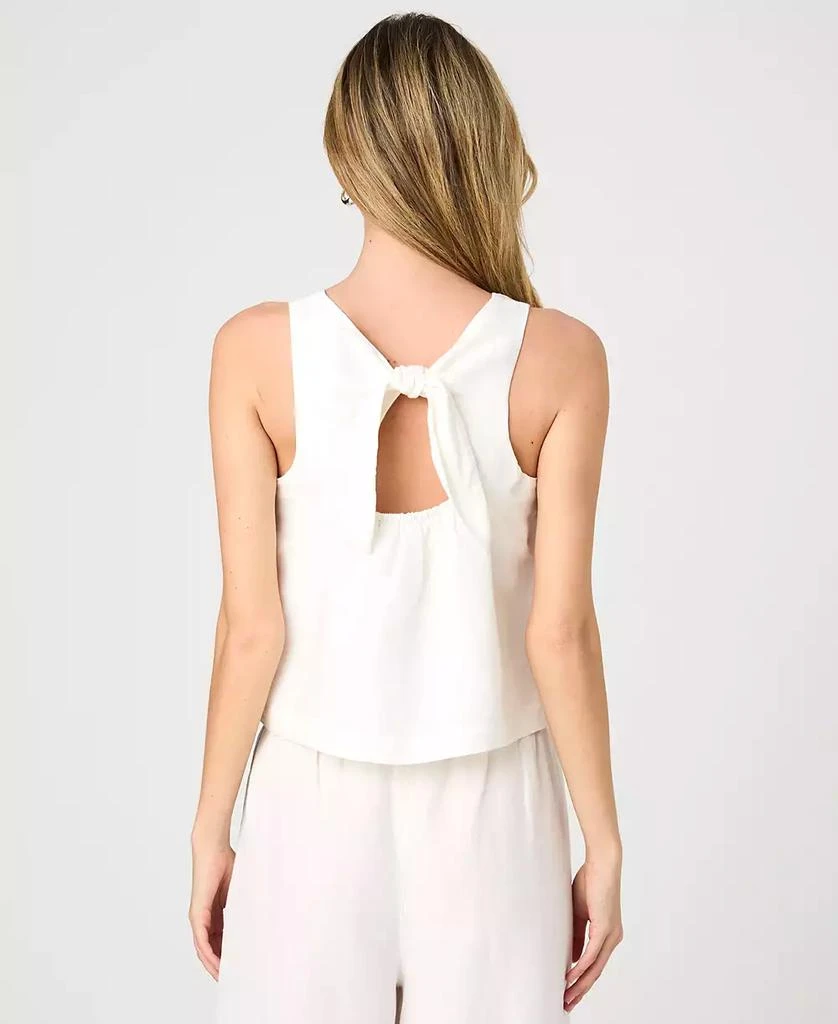 French Connection Women's Birdie Bow-Back Swing Top 4