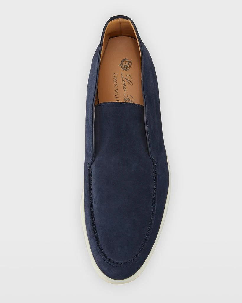 Loro Piana Open Walk Suede Booties 3