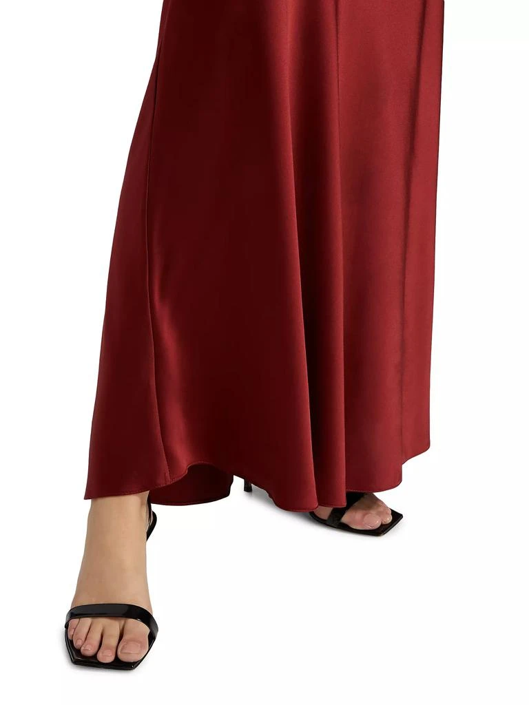 ROSETTA GETTY Silk Bias Cut Maxi Skirt 6