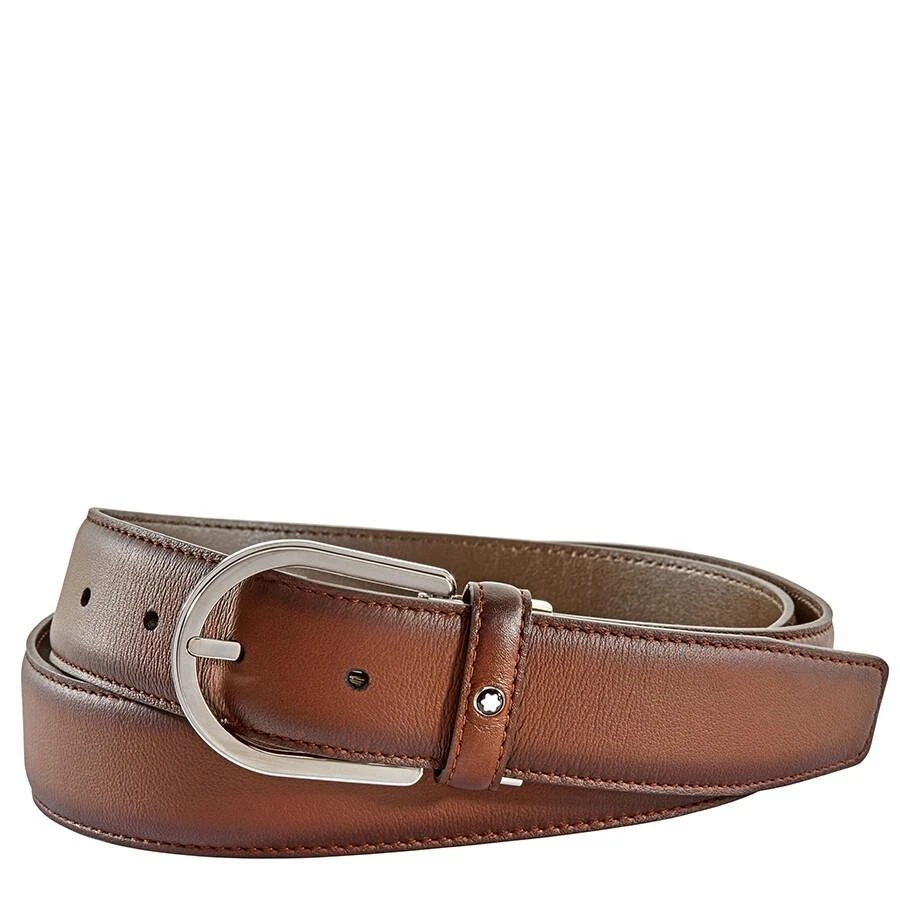 MontBlanc Men
s Cut-to-Size Business Belt- Brown