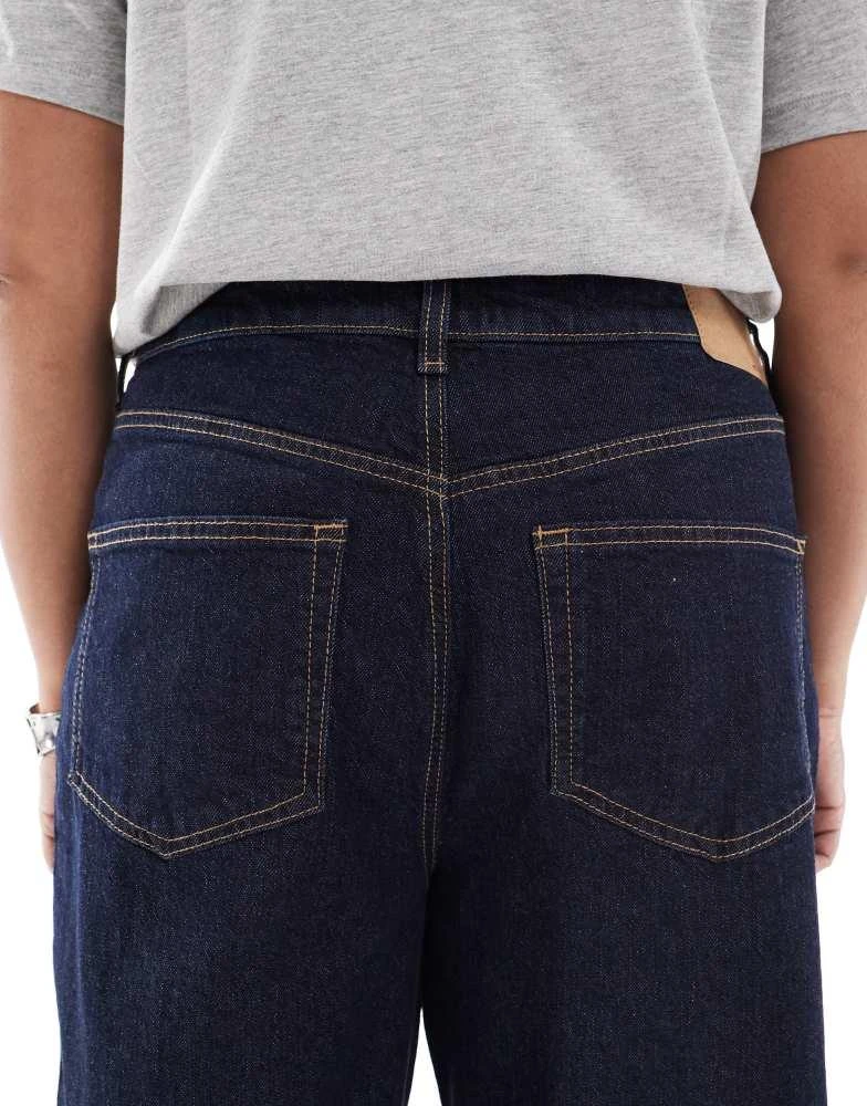 ASOS ASOS DESIGN Curve comfort stretch straight leg jeans in rinse 5