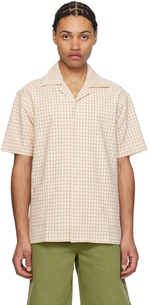 Drôle de Monsieur Beige 
La Chemise Carreaux
 Shirt