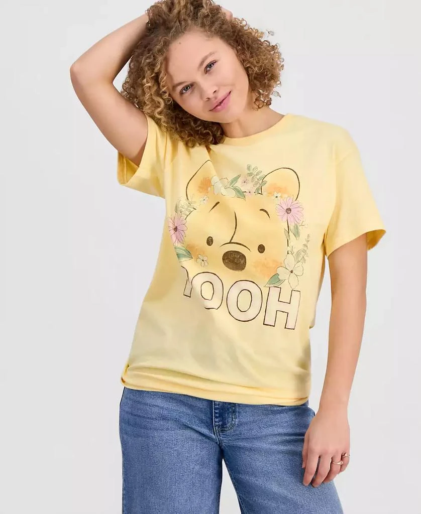 Disney Juniors
 Pooh Flower Graphic-Print Cotton T-Shirt