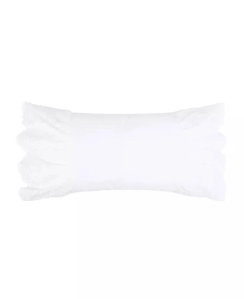 Levtex Viviana Ruffle Decorative Pillow, 12" x 24"