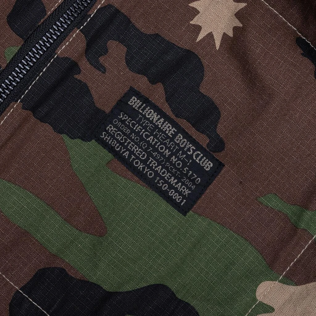 Billionaire Boys Club Star Camo Cargo Pants (Loose Fit) - Kelp 4